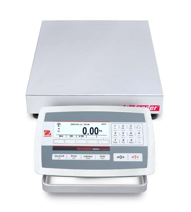 OHAUS™ Defender 5000 Bench Scales, 12 x 12 Inch Platform