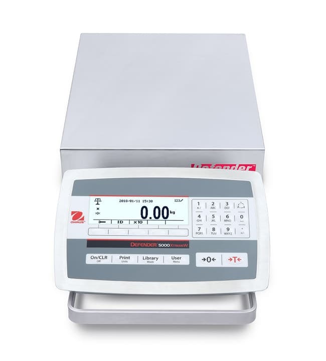 OHAUS™ Defender 5000 Bench Scales, 10 x 10 Inch Platform