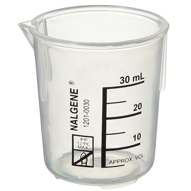 Thermo Scientific™ Nalgene™ Polypropylene Griffin Low-Form Plastic Beakers