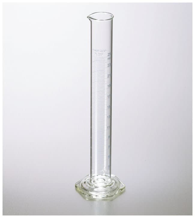 Corning™ PYREX™ VISTA™ Class A Graduated Cylinder, Single Metric Scale, TC