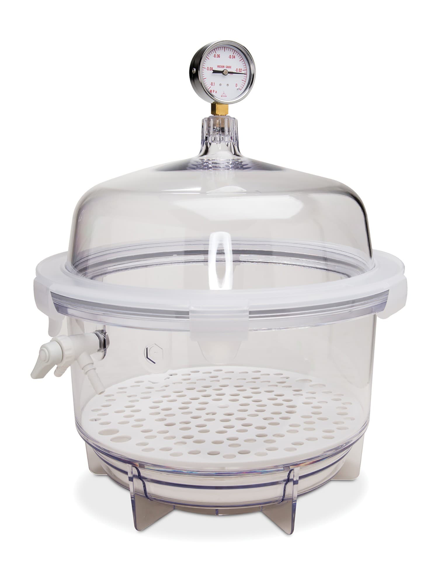 Bel Art Lab Companion Round Style Vacuum Desiccator