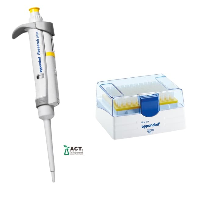 Eppendorf Research plus, Mechanical Single-Channel Pipettes 20 to