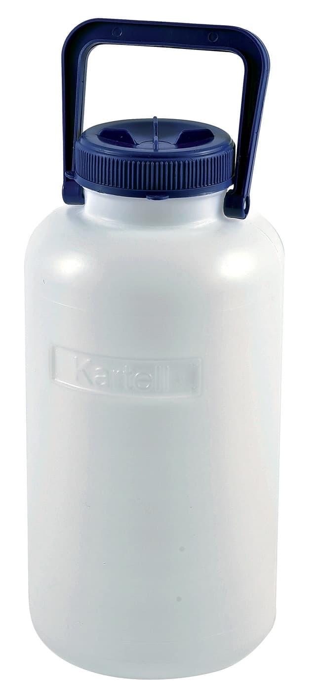 Dynalon™ HDPE Heavy-Walled Cylindrical Carboy with Neck Insert, 5L