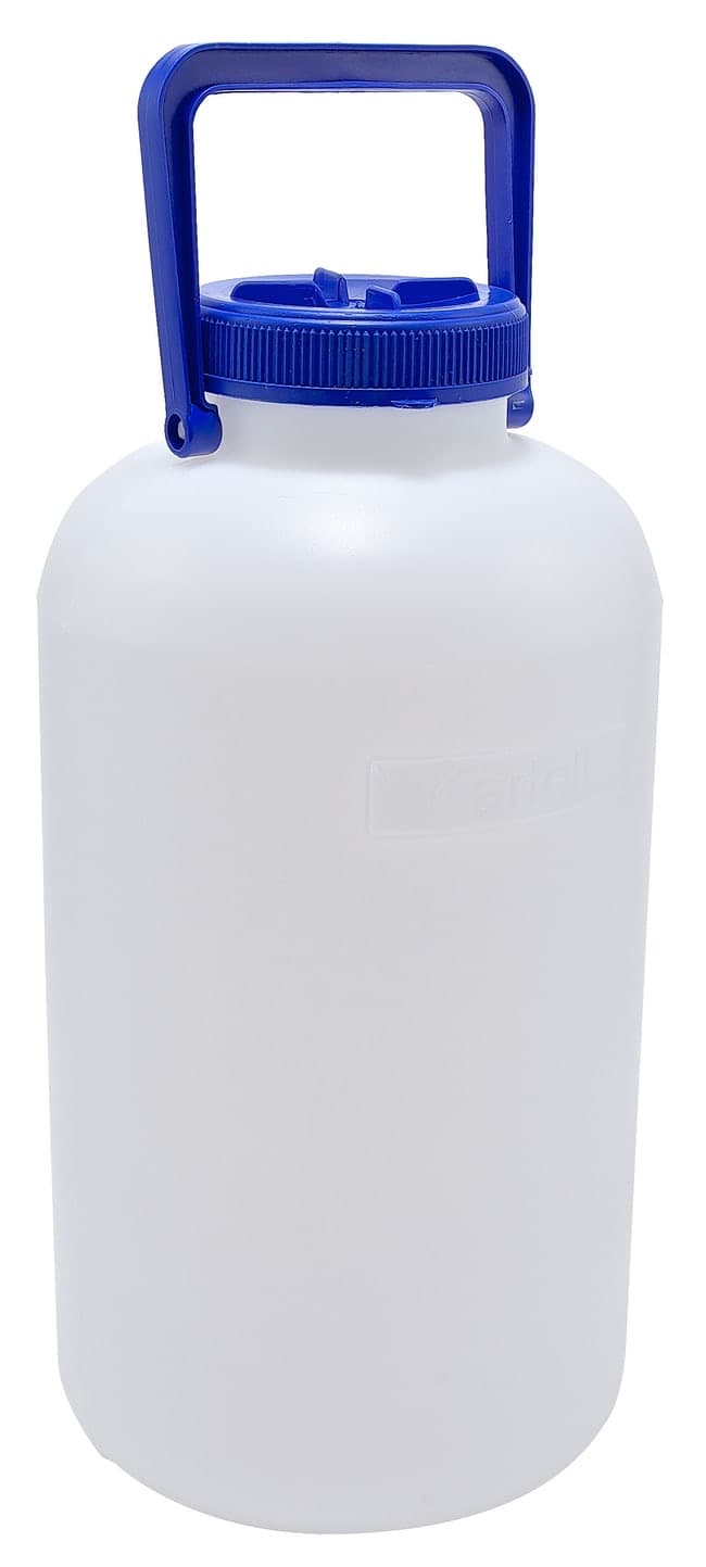Dynalon™ HDPE Heavy-Walled Cylindrical Carboy with Neck Insert, 10L