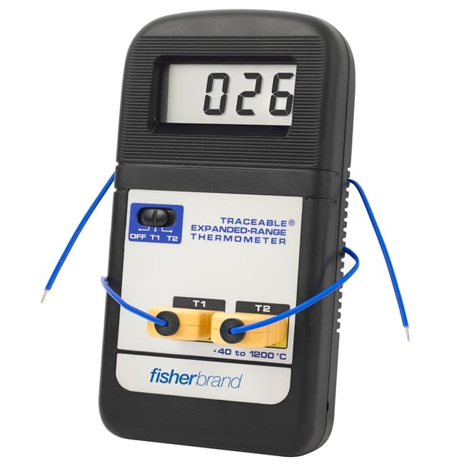 Fisherbrand Traceable Expanded-Range Thermometer