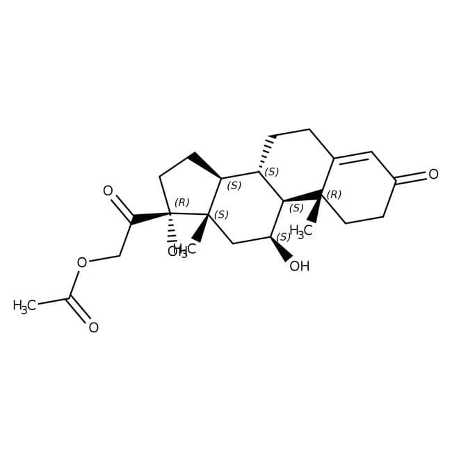 Hydrocortisone Acetate, Micronized, USP, 97-102%, Spectrum™ Chemical