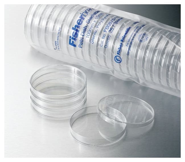 Fisherbrand™ Petri Dishes with Clear Lid