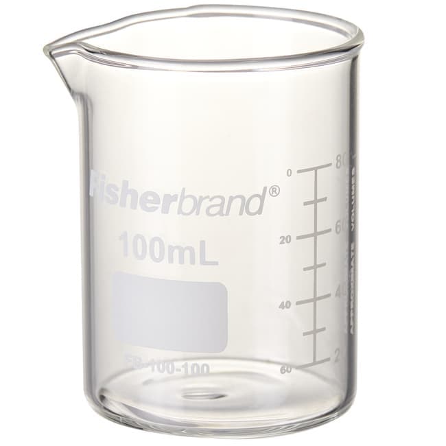 Fisherbrand™ Reusable Glass Low-Form Griffin Beakers