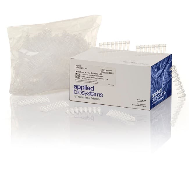 Applied Biosystems™ MicroAmp™ 8-Tube Strip, 0.2 mL