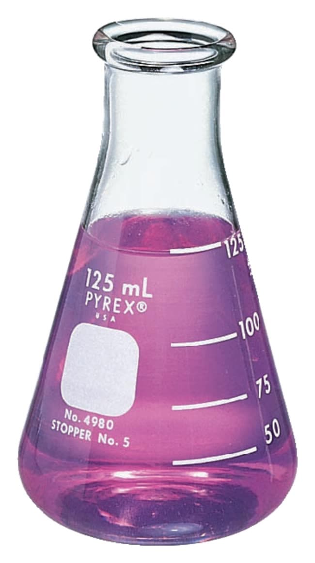 Corning™ PYREX™ Narrow Mouth Heavy-Duty Glass Erlenmeyer Flask