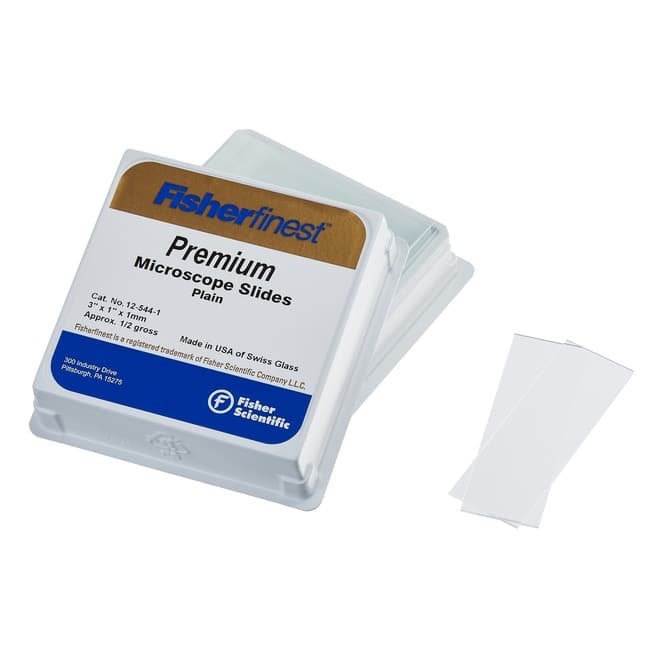 Fisherbrand™ Premium Plain Glass Microscope Slides