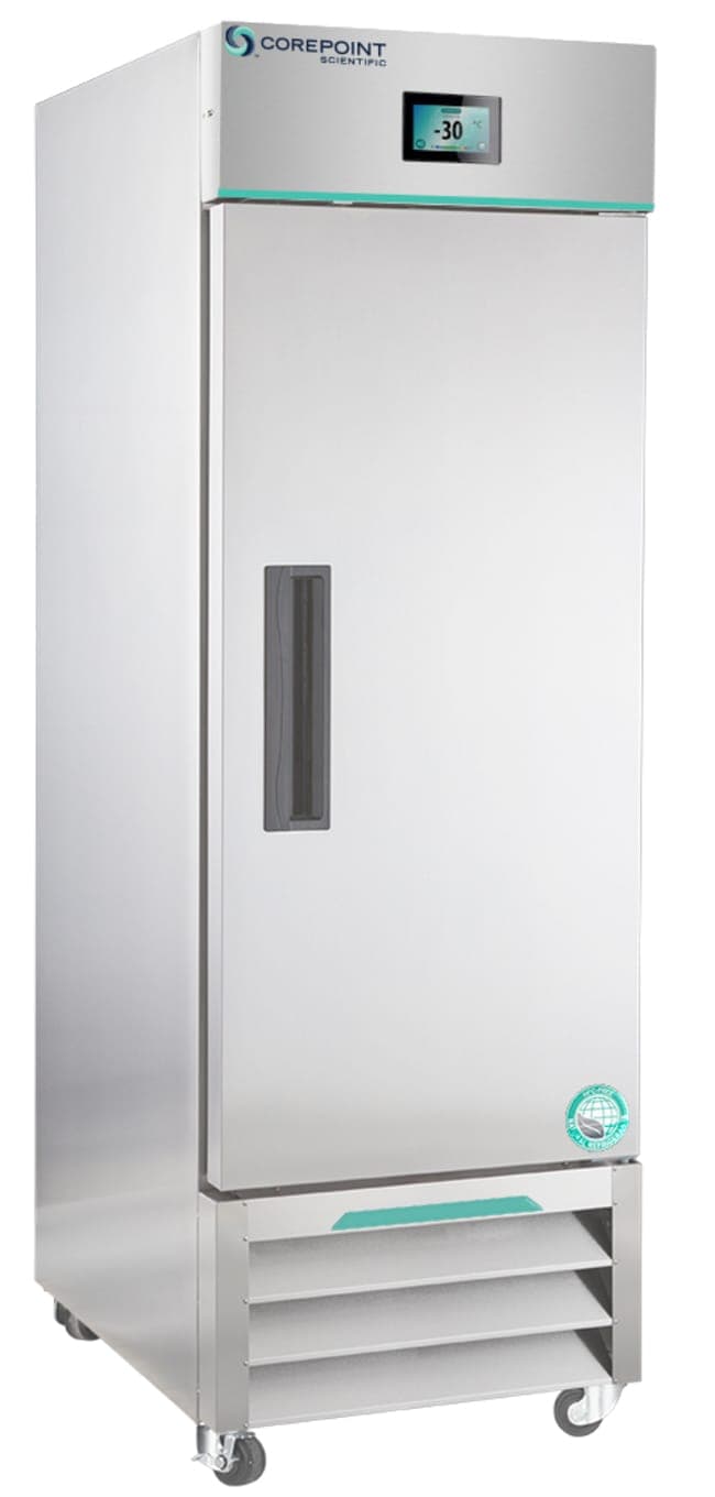 Corepoint Scientific White Diamond Series Laboratory and Medical Stainless Steel Freezer