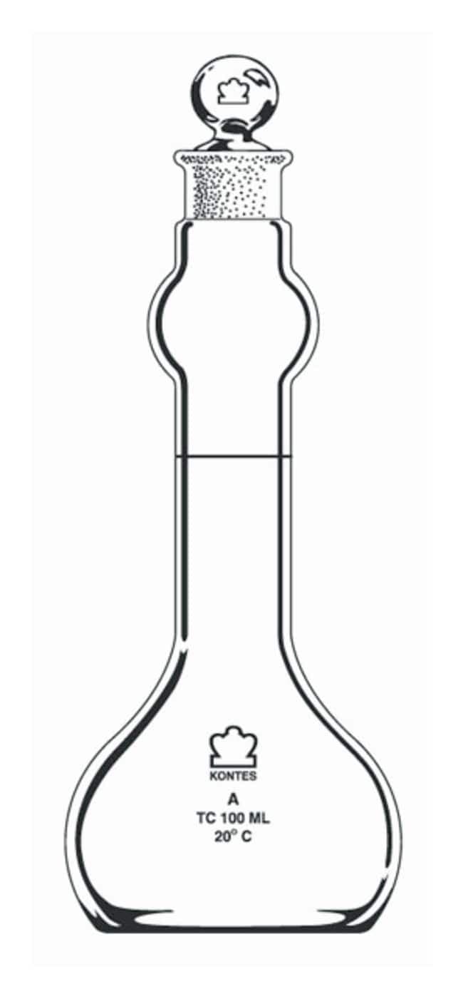 DWK Life Sciences Kimble™ Kontes™ Wide-Mouth Class A Volumetric Flasks
