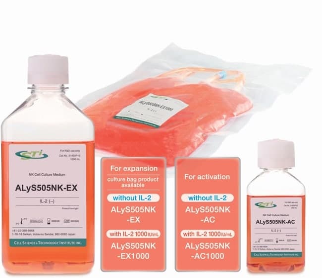 Iwai North America ALyS505NK-AC: Xeno-free (Serum free) cell culture mediums